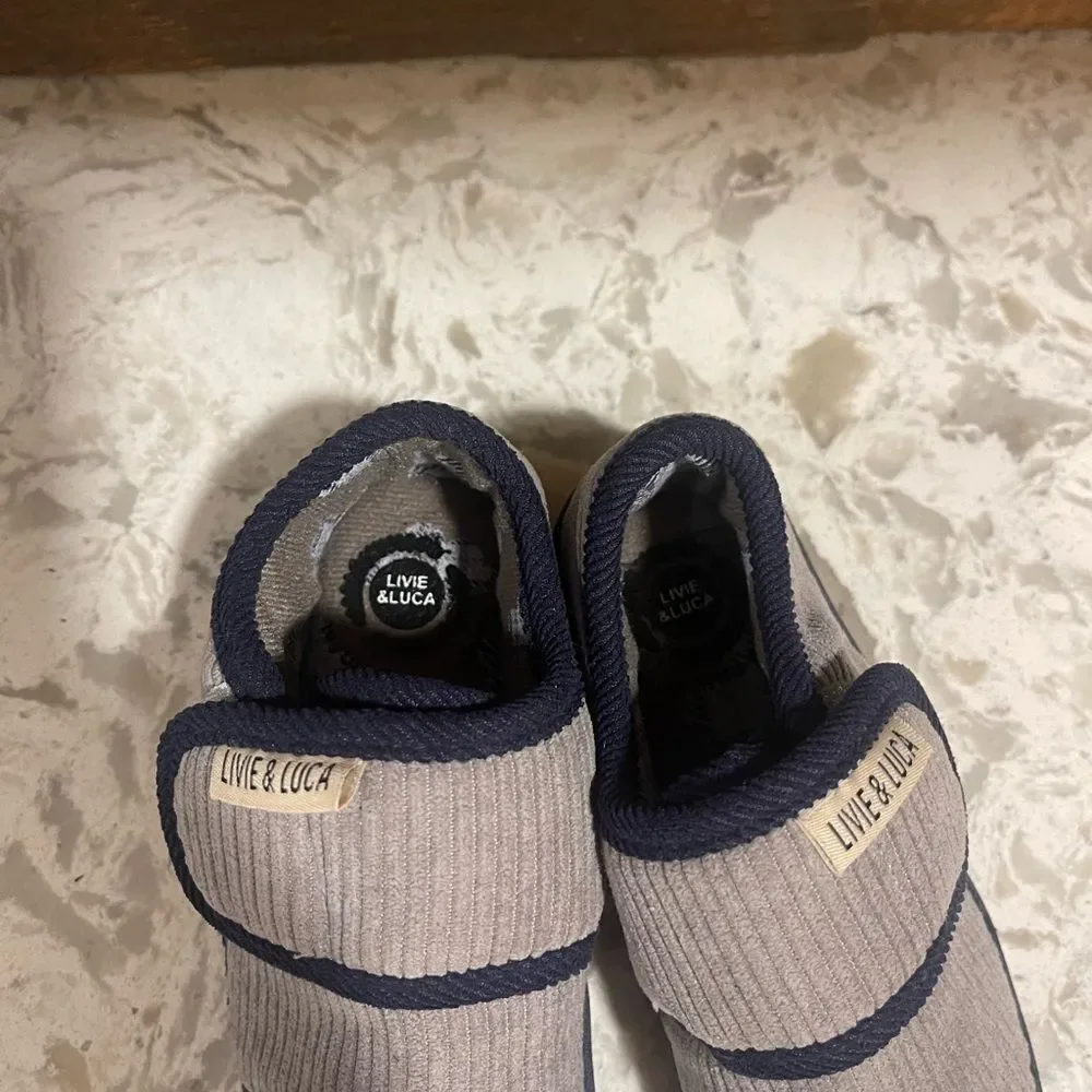 Livie and Luca Boys outdoor slippers small